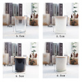 wholesale glass candle holders soy wax candle jars black candle jar with lid